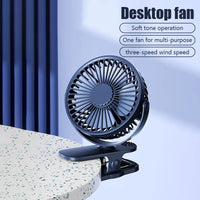 Portable Mini Hand Clip Fan USB Charging Quiet Desktop Electric Fan High Quality Student Dormitory Small Cooling Ventilador Fans