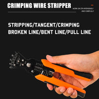 Multifunctional Special Wire Stripping Pliers for Electrician Cutting Wire Stripping Skin Pressing Wire Winding Scissors