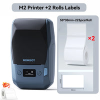 Niimbot M2 Thermal Transfer Label Printer 300 DPI High Definition Wireless 20-50 mm Print Width Label Maker Support Phone/PC