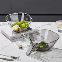 Multifunctional Fruit Vegetables Draining Bowl Drain Basket Kitchen Sink Drain Basket For Washing Fruit Salad Home Kitchen