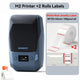 Niimbot M2 Thermal Transfer Label Printer 300 DPI High Definition Wireless 20-50 mm Print Width Label Maker Support Phone/PC