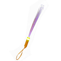 LED Light Up Fiber Optic Wands Glow Sticks Flashing Concerts Rave Colorful Flashing Concert with Strap LED Light Up Shows Toys