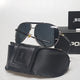 Original Italian Luxury Brand Sunglasses Fashion UV Resistant Polarized Driving Sunglasses for Men Women Vintage UV400 Policer