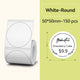 NIIMBOT Round Thermal Label Sticker for B1 B31 B21 B3S Printer Transparent Self-adhesive Labels Paper Color Label DIY Name Tag