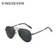 KINGSEVEN Fashion Pilot Men Sunglasses Alloy Frame Polarized UV400  Male Sun Glasses Women For Men Beach Glasses Oculos de sol