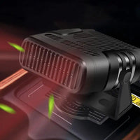 NEW 12V/24V Car Heater Portable Car Heater Fan 2IN1 Cooling Heating Auto Windshield Defroster Car Defogger Anti-Fog Heater Dryer