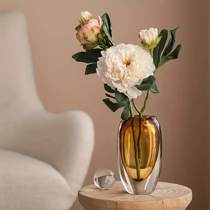Peony Simulation Flowers, Home And Living Room Artificial Flower Decorations, Dining Table Dried Flower Bouquet Decoration