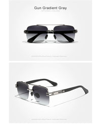 KINGSEVEN New Design Sunglasses For Men Polarized Gradient Sun glasses Women Men Square  UV400 2022 New Driving Eyewear For Men