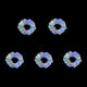 1/10 Pcs LED Luminous Scrunchies Glowing Hairband Girl Light Up Hair Scrunchy Birthday Party Headwear Supplies Hair Accessories