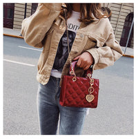 Handbag Women Brand Luxury Totes High Quality Fashion Classic Quilted Square Handle Bag Women Crossbody Shoulder Bags