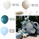 Macaron Dusty Blue Balloon Garland Arch Kit Happy Birthday Party Decoration Kids Boy Baby Shower Ballons Wedding Party Supplies