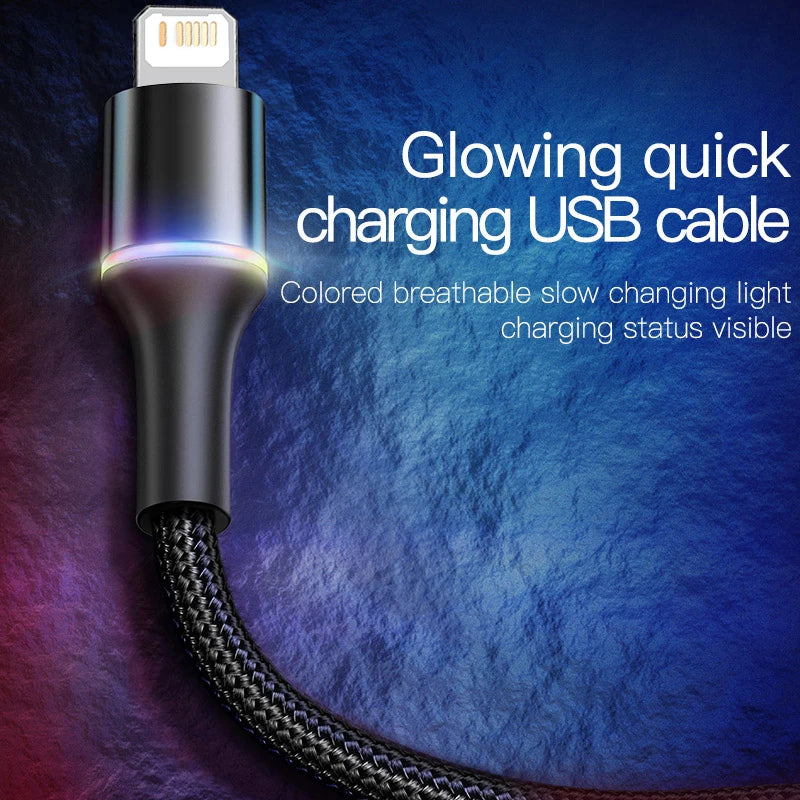Baseus USB Cable For iPhone- Lighting Fast Charge