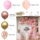 Macaron Pink Balloon Garland Arch Kit Kids Happy Birthday Metal Rose Gold Confetti Balloons Wedding Party Baby Shower Decoration