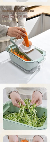 NEW Multifunctional Vegetable Slicers ,Potato Thread Cucumber Slicer Food chopper Kitchen Tool for shpper Knife utensils Cutter