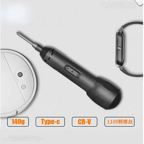 Portable Electric Screwdriver Rechargeable Mini Screw Driver Bits Kit Rechargeable Cordless Screwdriver Set Repairt Power Tools