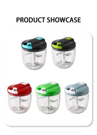 Multi Meat Mincer Garlic Chopper Onion Cutter Rotate Kitchen Cooking Accessories For Garlic Press Crusher Vegetable Chopper