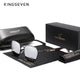KINGSEVEN 2023 Fashion Polarized UV400 Sunglasses For Men Wood Optical Lenses For Women Protection Highquality Eyeglass Frames
