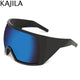 Oversized Punk Shield Sunglasses Women Men Big Frame 2025 Luxury Brand Steampunk Mask Sun Glasses For Ladies Sports Goggle UV400