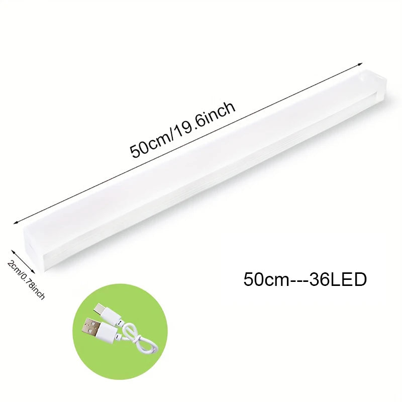 Motion Sensor Light Wireless LED Night Light USB Rechargeable Night Lamp For Kitchen Cabinet Wardrobe Lamp Staircase Backlight