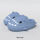 Litfun Fur Plush Shark Slippers Women Men Winter Cozy Fur Shark Slides Cartoon Furry Home Shoes Platform Waterproof Shark Slides