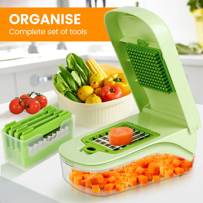 Multi-function vegetable cutter Vegetable cutting artifact Multi-functional grater Potato slicer Shredder Onion dicer
