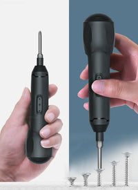 Portable Electric Screwdriver Rechargeable Mini Screw Driver Bits Kit Rechargeable Cordless Screwdriver Set Repairt Power Tools