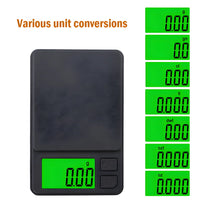 Precision Pocket Scale 1000g X 0.1g - Digital Gram Food Jewelry Ounces/Grains Scale with Backlit LCD - Mini Scale for Travel