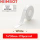 Niimbot D110/D11/D101/H1S Label Printer Paper Anti-Oil Scratch-Resistant Self-adhesive White/Transparent/Color Name Stickers