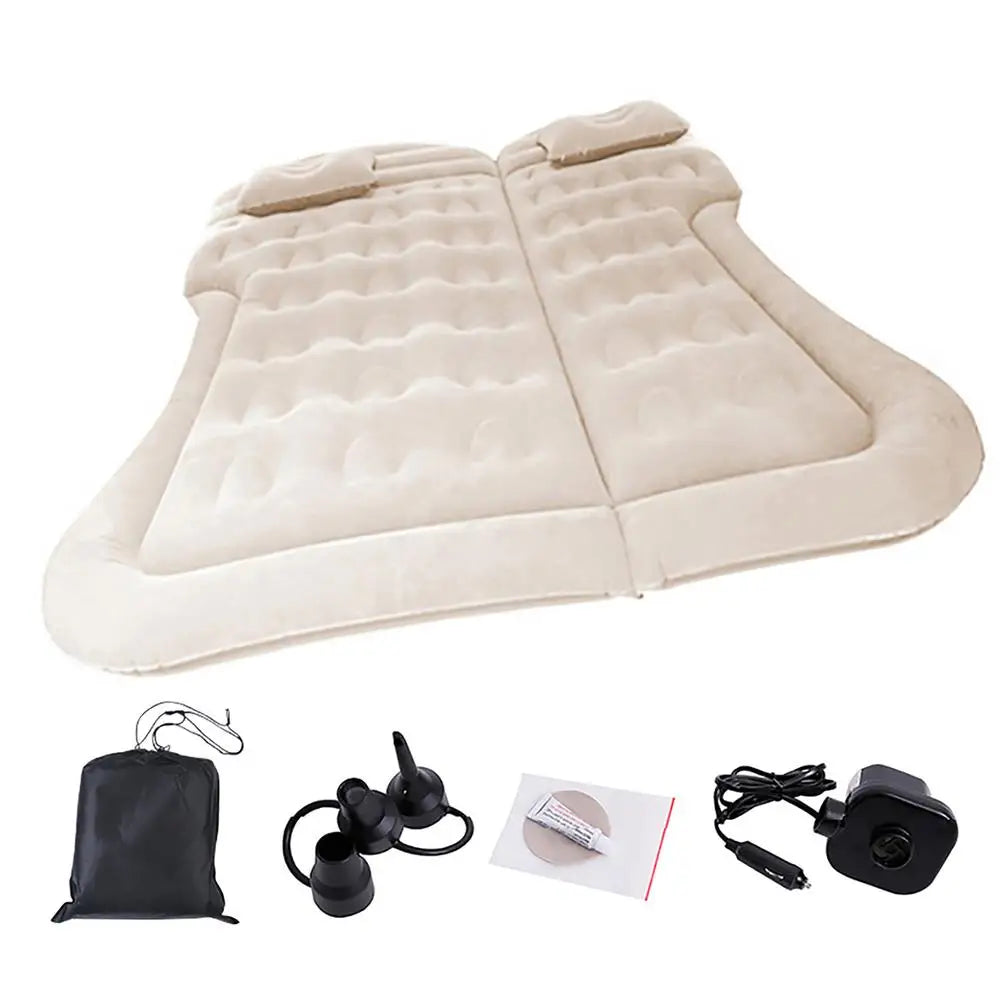 Multi-functional Auto Inflatable Air Mattress 175x130cm Car Universal SUV Air Mattress Car Travel Bed Adult Sleeping Mattress
