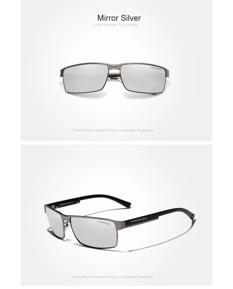 KINGSEVEN Luxury Brand Anti UV400 Polarized Sunglasses Men Cycling Fishing Shades Women Trendy Driving High Quality Eyewear