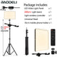 LED Fill Lamp Video Light Panel Bi-color 2700k-5700k Photography Lighting Live Stream Photo Studio Light With Stand EU Plug