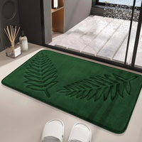 Memory Foam Bath Mat Toilet Mat Extra Soft Non-Slip Bathroom Mat Super Comfort Bath Mats for Bathroom Floor Bath Rug Foot Mat