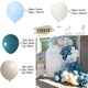 Macaron Dusty Blue Balloon Garland Arch Kit Happy Birthday Party Decoration Kids Boy Baby Shower Ballons Wedding Party Supplies