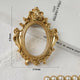 INS Gold Silver Retro Photo Frame For Nail Art Jewelry Decoration Photography Prop Background Foto Wall Photographic Accessories