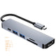 Rankman USB C Hub to 4K HDMI-Compatible USB 3.0 2.0 Type C PD Charging Dock for MacBook iPad Samsung S20 Dex TV Laptop Mouse