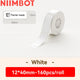 Niimbot D110/D11/D101/H1S Label Printer Paper Anti-Oil Scratch-Resistant Self-adhesive White/Transparent/Color Name Stickers