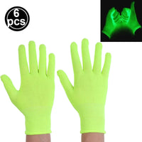 Glow in the dark Party Supplies Luminous Fluorescent Magic Glove Neon Party New Year Hands Finger Night Light Decoration