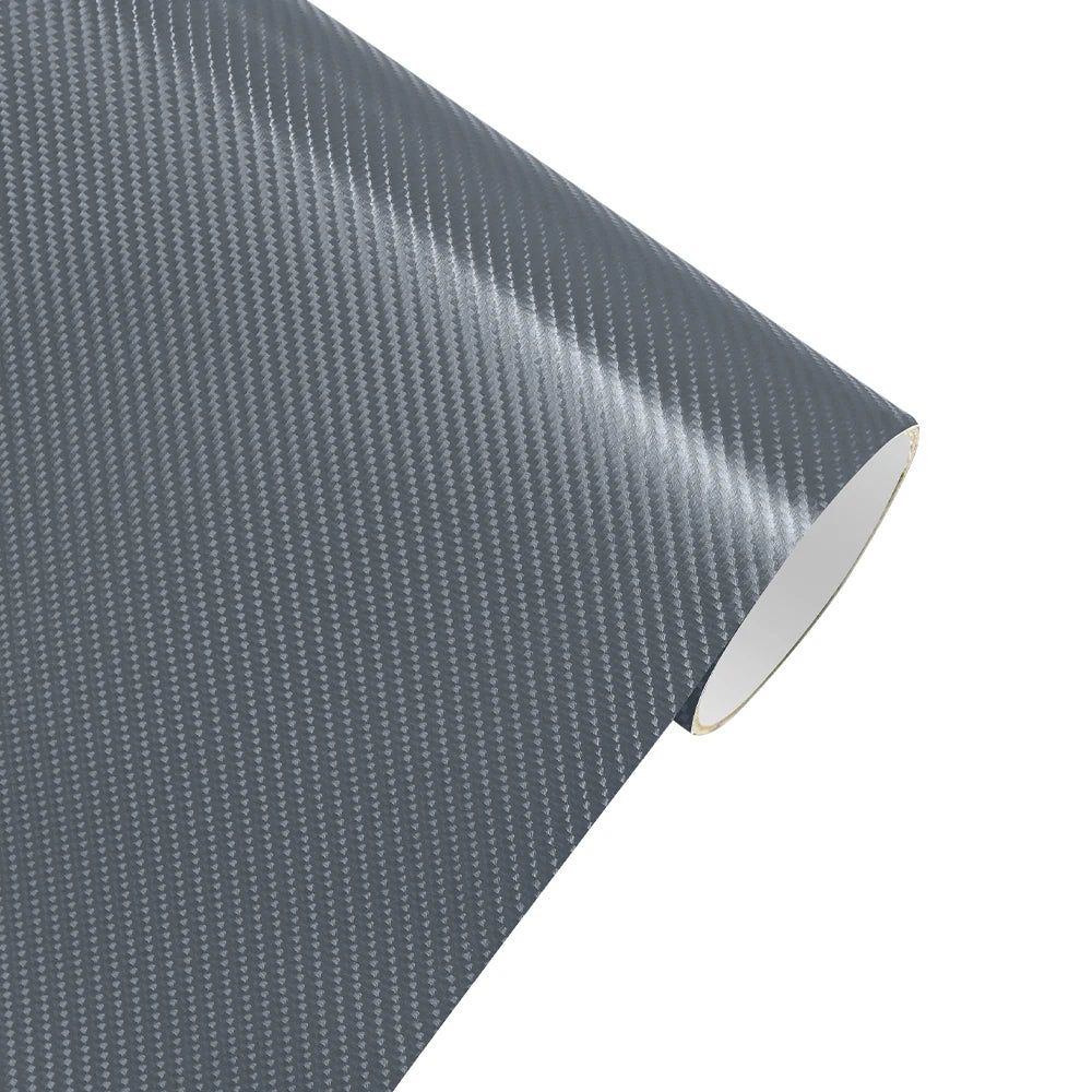 Glossy Carbon Fiber Wrap Vinyl Film 2D 3D 4D 5D 6D Car Sticker Auto Motorcycle Wrapping Covering Film Decorative Car Accessories