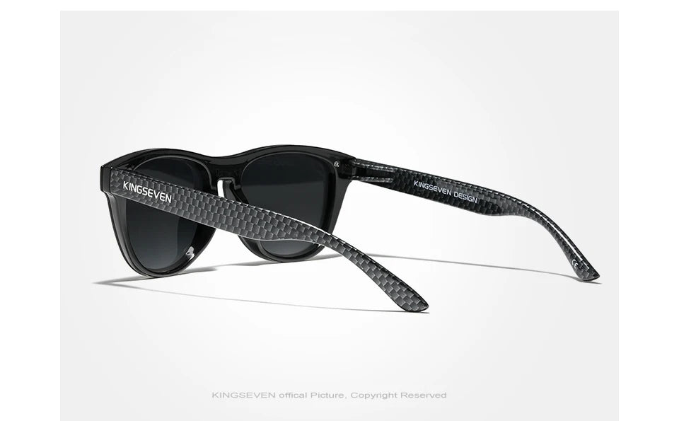 KINGSEVEN 2024 New Brand Design Women's Glasses TR90 Polarized Sunglasses Men Retro Sun Glasses Sonnenbrille Herren