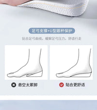 2Pcs Height Increase Insoles for Men Women EVA Shoe Pads Feet Arch Support Orthopedic Half Insoles Sneaker Heel Lift Memory