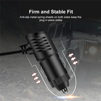 PD QC3.0 Dual USB Socket 120W Car Cigarette Lighter Splitter 12V 24V Fast Charger Plug Phone Power Adapter for Car DVR Dashcam