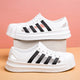 Men sandals outdoors Hole sandals for men Breathable Thick Bottom Unisex Soft EVA Non-slip Women sandals summer 2024 Beach Shoes