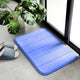 Memory Foam Embossed Velvet Carpet Bathroom Living Room Non-Slip Mat Cobblestone Floor Mat