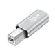 NNBILI USB B Male to USB Type C Female Adapter for Scanner Printer Converter USB Transfer for Printer MIDI Controller Keyboard