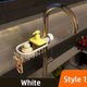 Kitchen Sink Drain Rack Sponge Storage Basket Faucet Holder Space Aluminum Soap Drainer Shelf Organizer Bathroom Accessories
