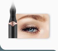 Portable 3 Temperature Mode Heated Eyelashes Curling Tool Electronic USB Natural Fake Eye Lash Curler Beauty Supplies