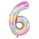 Large Standing Unicorn Foil Balloons for Kids Girls Unicorn Birthday Party Decoration Elephant Animal Balloon Baby Shower Favors