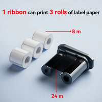 Niimbot M2 Thermal Transfer Label Printer 300 DPI High Definition Wireless 20-50 mm Print Width Label Maker Support Phone/PC