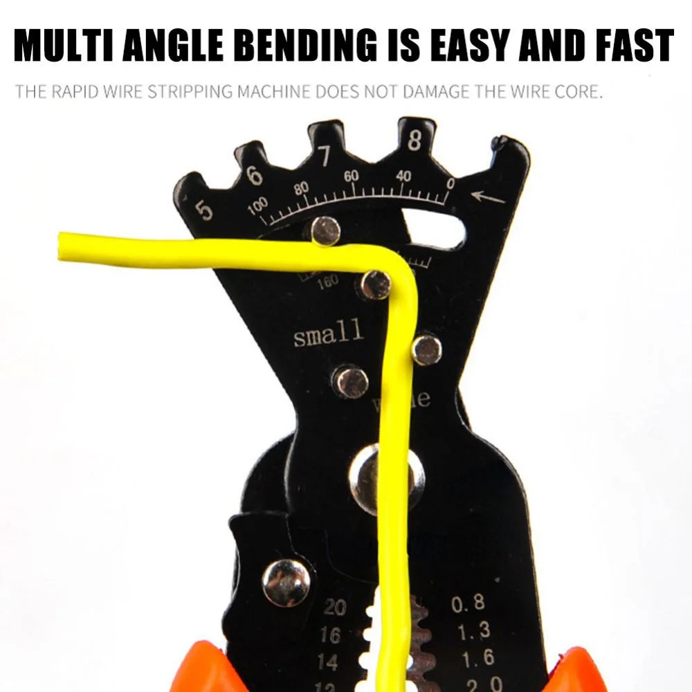 Multifunctional Special Wire Stripping Pliers for Electrician Cutting Wire Stripping Skin Pressing Wire Winding Scissors