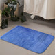 Memory Foam Embossed Velvet Carpet Bathroom Living Room Non-Slip Mat Cobblestone Floor Mat